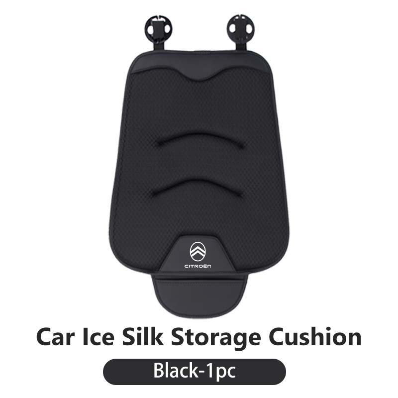 APG1 Car Seat Cushion Ice Silk Storage Pad Non-slip Protector Cover For Citroen C5 C1 C2 C6 C4L DS3 DS4 DS5 C-Elysee Grand Berlingo