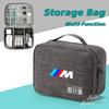 Car Storage Bag Separate Storage Multi-function Travel Bag For BMW M Performance M3 M5 M6 Power E70 F11 F25 E30 F31 E83 sticker