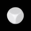 10Pcs Kids Educational Toy Board Game Dices Set White Dices Mathematical Tool 6 Sided Dices Acrylic Round Corner Dices