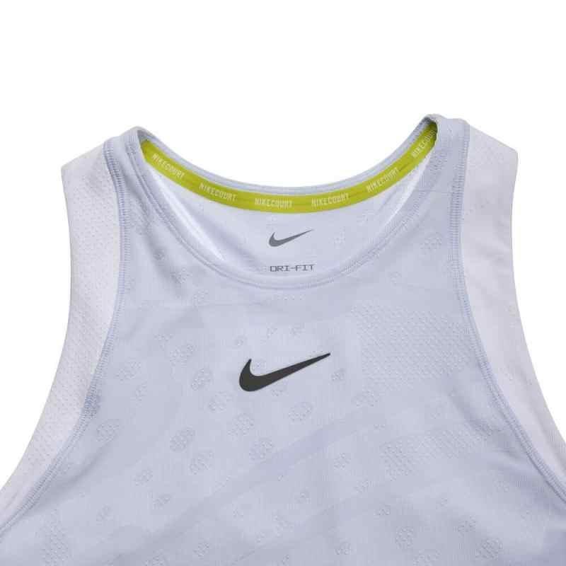 Nike Tank Tops Women's White Crew Neck Moderate FZ6476-085