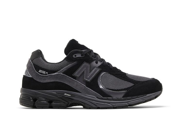 New Balance 2002R Черный Темно-Серый