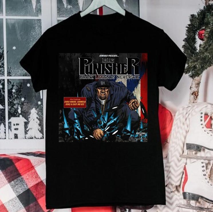 Унисекс футболка с рэпом Big Pun Хлопковая рубашка Все размеры LI229 Унисекс футболка