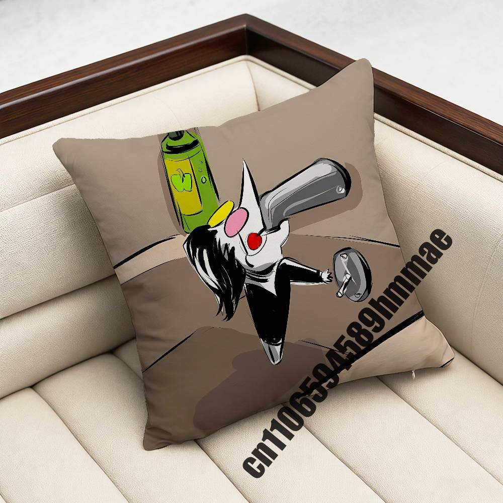 Game DDeltarune Spamton Throw Pillow Case Sham For xcm xcm Square Home Pillowcase Cushion Cover