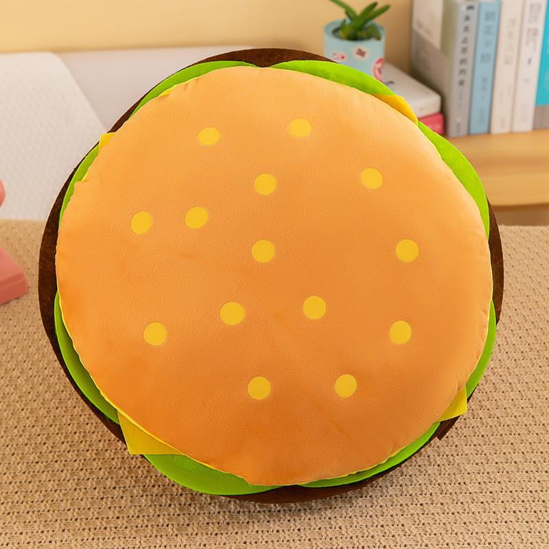Fast Hamburgers Pizza Food Styling Plush Doll Childrens Birthday Decor Gifts