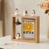 Деревянные Креативные Рамки для Фото Настольные Украшения Шестидюймовые Семидюймовые Гостиная Винный Шкаф Кабинет Офис Дом Мягкое Украшение Подарки