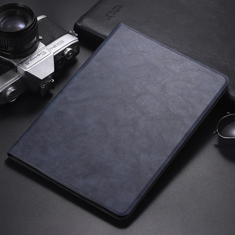 Ретро складной кожаный чехол для нового IPad A16 Air Pro 13 12.9 11 10 9 8 7 6 5 4 3 2 Th Air M3 M2 Mini 7 6 5 4 Ударопрочный чехол для планшета
