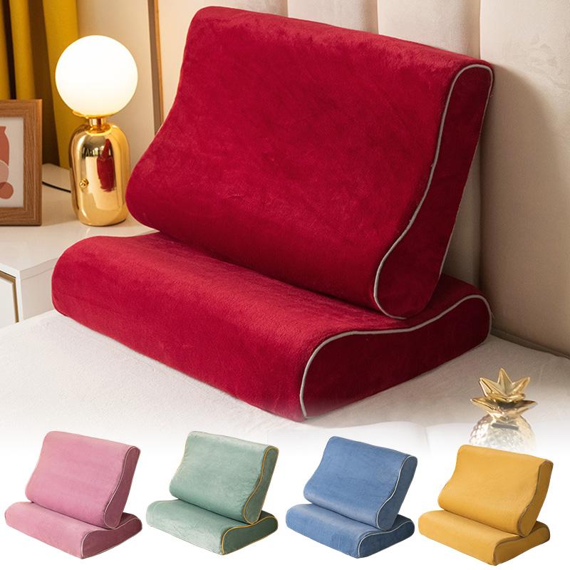 1 шт. молочный бархат, приятный для кожи чехол для подушки, спальная подушка, полотенце, теплая наволочка, подушка для шеи с эффектом памяти, мягкая, удобная