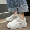 Универсальные, легкие, повседневные и простые японские туфли на платформе для студентов, белые туфли для женщин, новые летние туфли 2025 года, увеличивающие рост, популярные туфли для сноуборда