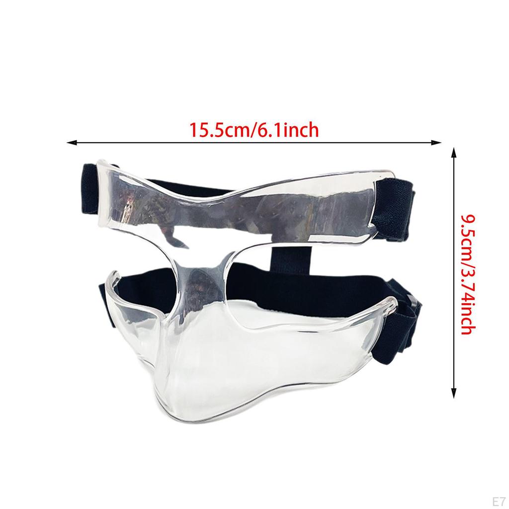 Регулируемая защитная маска для носа, маска для баскетболистов и футболистов