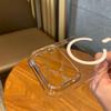 for Magsafe Transparent Slim Phone Case for iPhone 14 15 16 17 Pro Max 13 Air Magnetic Hard PC Ultra Thin Clear Cover