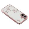 KADEM For iPhone 17 Case Flower Rhinestone Decor TPU Phone Cover
