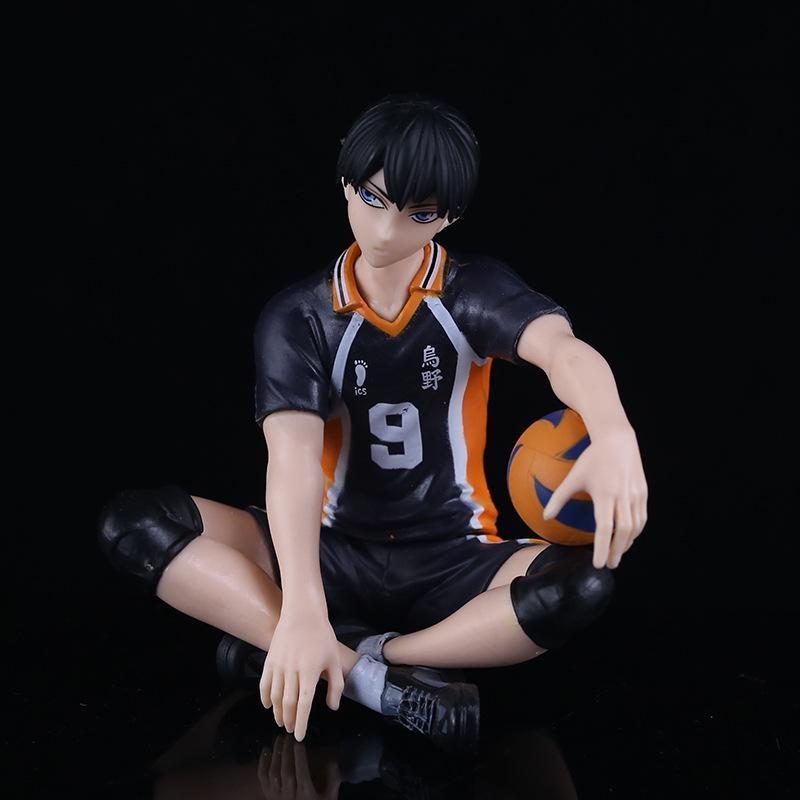 Аниме Haikyuu Hinata Shoyo Tobio Kageyama ПВХ фигурка пробка для лапши Коллекционная игрушка