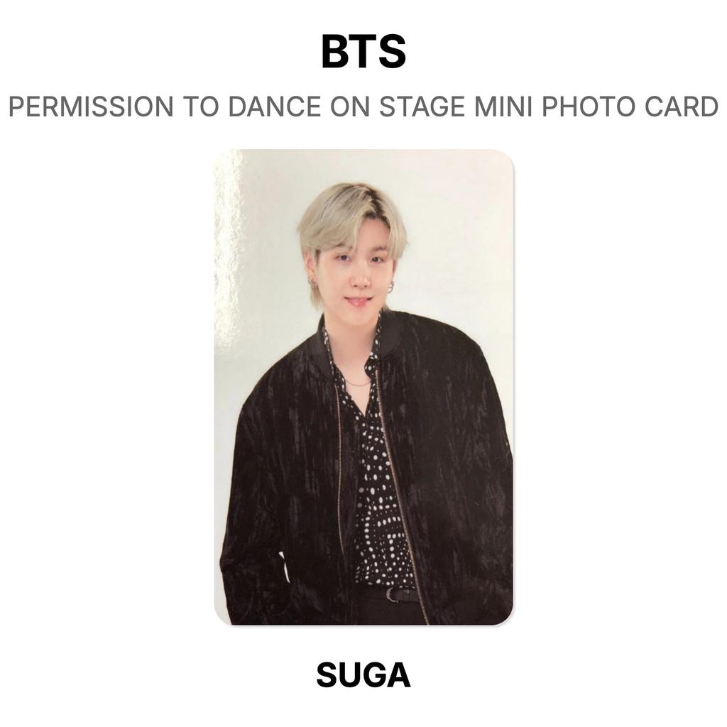 BTS РАЗРЕШЕНИЕ ТАНЦЕВАТЬ НА СЦЕНЕ МИНИ ФОТОКАРТОЧКА Официальная фотокарточка
