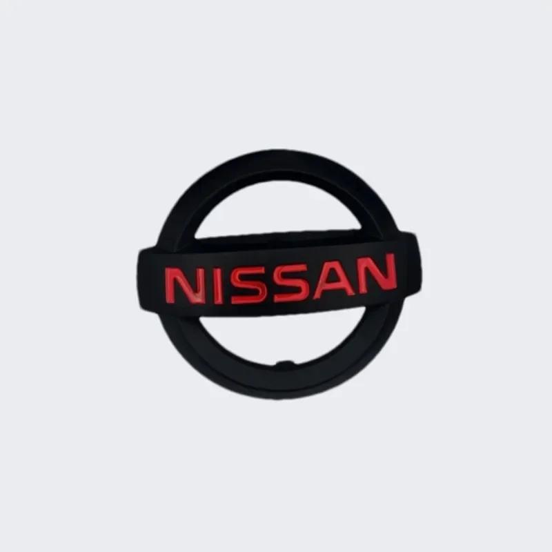 CGRQTB1 ABS Car Front Grille Tail Logo Emblem Rear Sticker Badge Nissan 350Z Qashqai Sylphy X-Trail 370Z Altima Juke Kicks Micra NV200