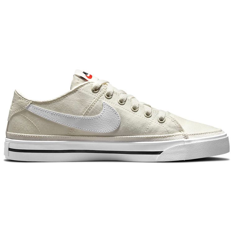 Nike Court Legacy Canvas Sail Women Sneakers Cream Summit-White Black CZ0294-101