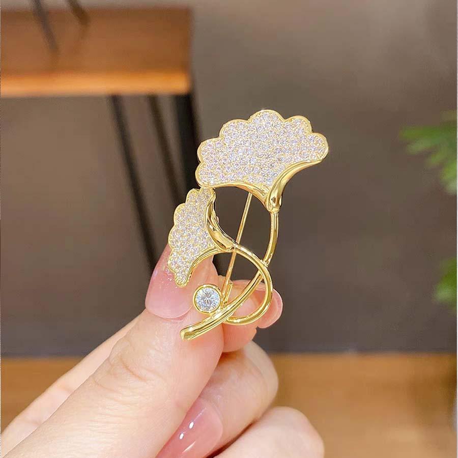 High-End Brooches, Women'S Sense Of Luxury, Niche, High-End Pins, Elegant Temperament, Fixed Clothes, Suits, Pearl Jewelry