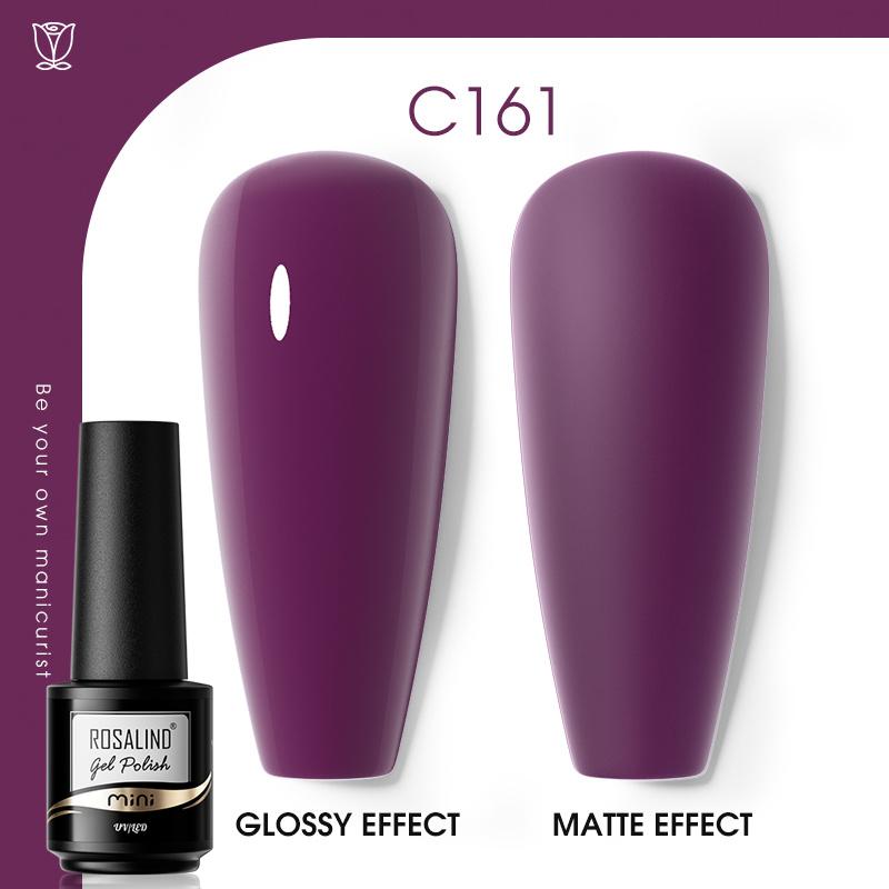 ROSALIND Nail Gels 109 Color Nail Polish Gel Varnish Semi Permanent Gel Nail Polish Soak Off UV Gel Polish Manicure Art Gel For Nail Art Design
