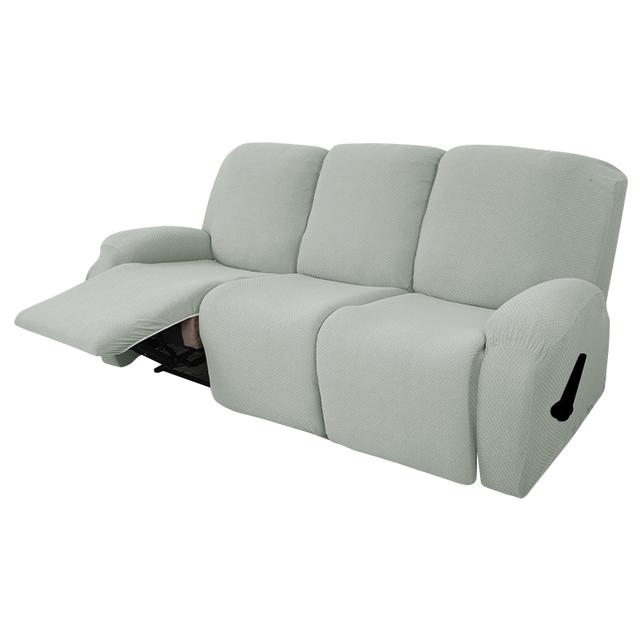 3 Seat New Jacquard Fabric Recliner Chair Cover High Quality Relax Armchair Slipcover Recliner Sofa Cover For Living Room