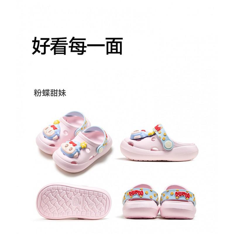 Kids Soft Sole Slip-On Clog Sandals Toddlers Children - Non-Slip Indoor Outdoor Footwear