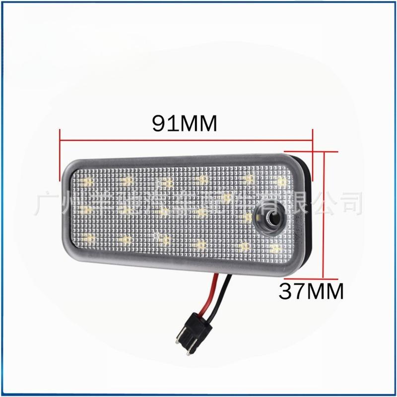 LED License Plate Light Compatible with Hyundai Santa Fe DM High Quality Car Accessories tallation Kit Easy DIY Fit