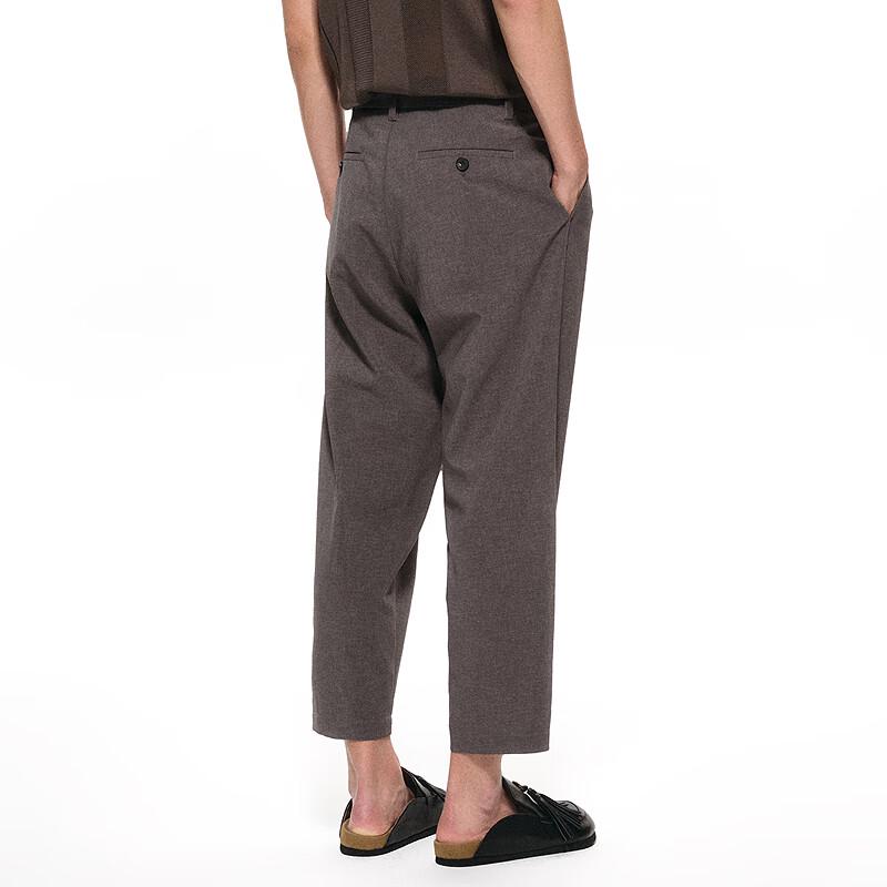 CROQUIS Men's 2025 Summer Tapered Cropped Casual Pants