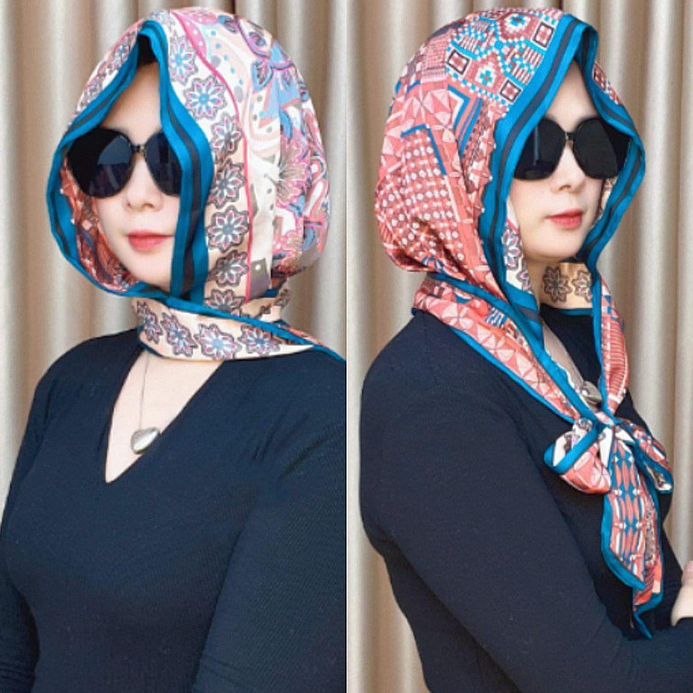 Sun-Resistant Muslim Turban Soft Headscarf Fashion Islamic Hat  Women