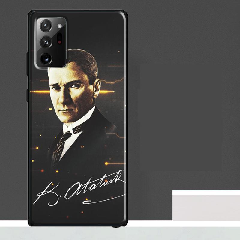 Чехол Mustafa Kemal Ataturk для Samsung Galaxy S25 Ultra S23 S22 S21 S24 Ultra S9 S10 S20 Plus S25 FE