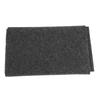 50x36in Black Outdoor Oil Proof Environmental Protection Barbecue Mat BBQ Grill Oven Floor Mat