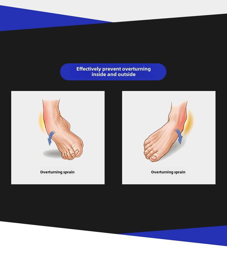 Спортивные защитные ремни для защиты лодыжки: Нескользящий бандаж на голеностоп для баскетбола, езды на велосипеде и фитнеса, предотвращающий растяжения.