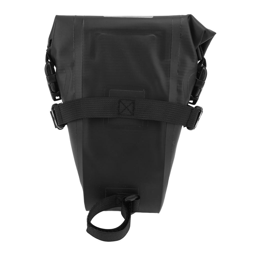 Сумка-седло велосипеда со светоотражающей полосой безопасности 2,5 л, водонепроницаемая, совместимая с задним фонарем, для гор