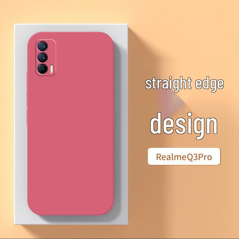 Защитный чехол для телефона Realme Q3 Pro с полным покрытием RMX2205 - Совместим с Oppo, Ударопрочный.