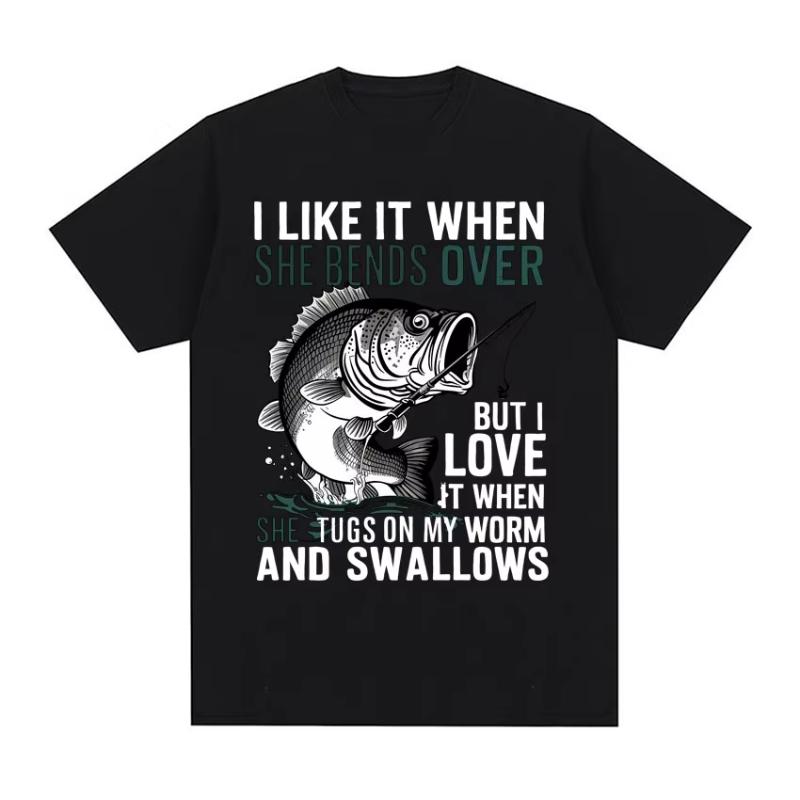 Funny Master Baiter Fishing Parody TShirt Summer Unisex Women Clothing Fashion T Shirts Cotton Short Sleeve Oversized Tshirt Tops