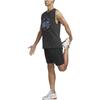 Nike Мужские майки Черные с круглым вырезом Умеренный прямой крой DX0909-010