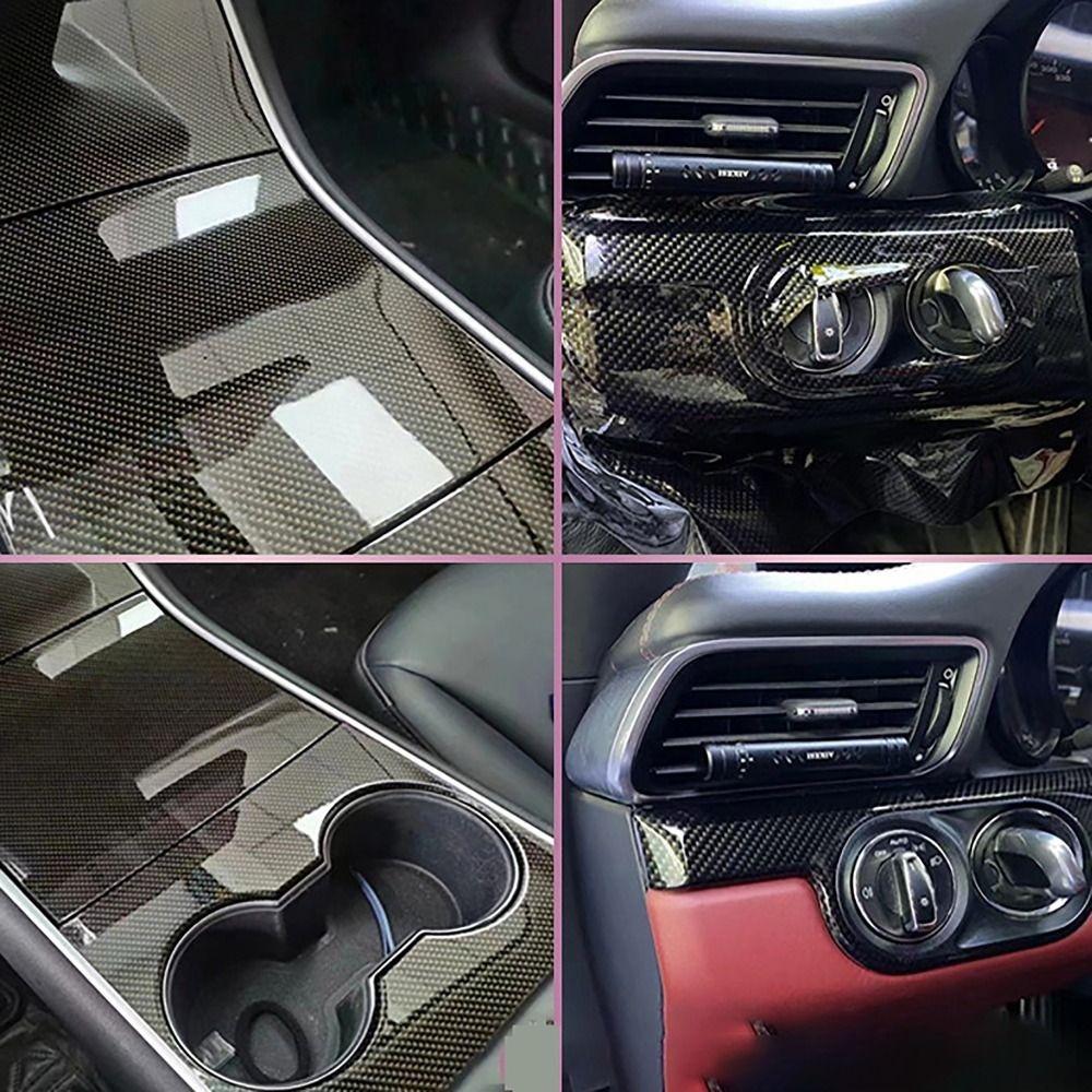 3D/6D матовый эффект углеродного волокна виниловая пленка 50x30 см оберточная фольга наклейка для автомобиля мотоцикла своими руками