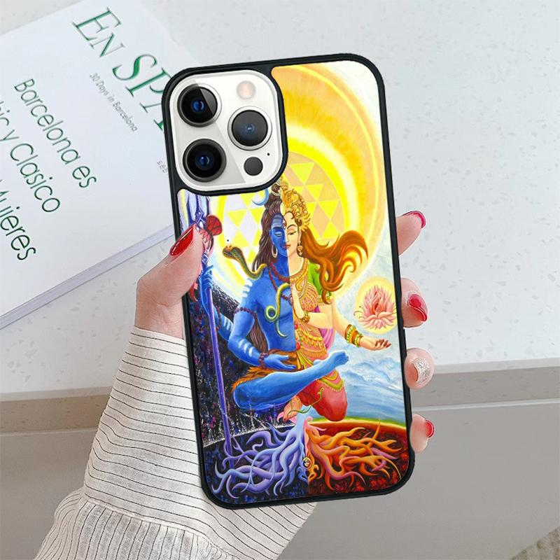 Лорд Шива Индуистский Бог Будда Индия Чехол для телефона cover Для iPhone 17 Air 15 16 16e 14 13 Pro Coque 12 11 Pro Max Для Apple PLUS