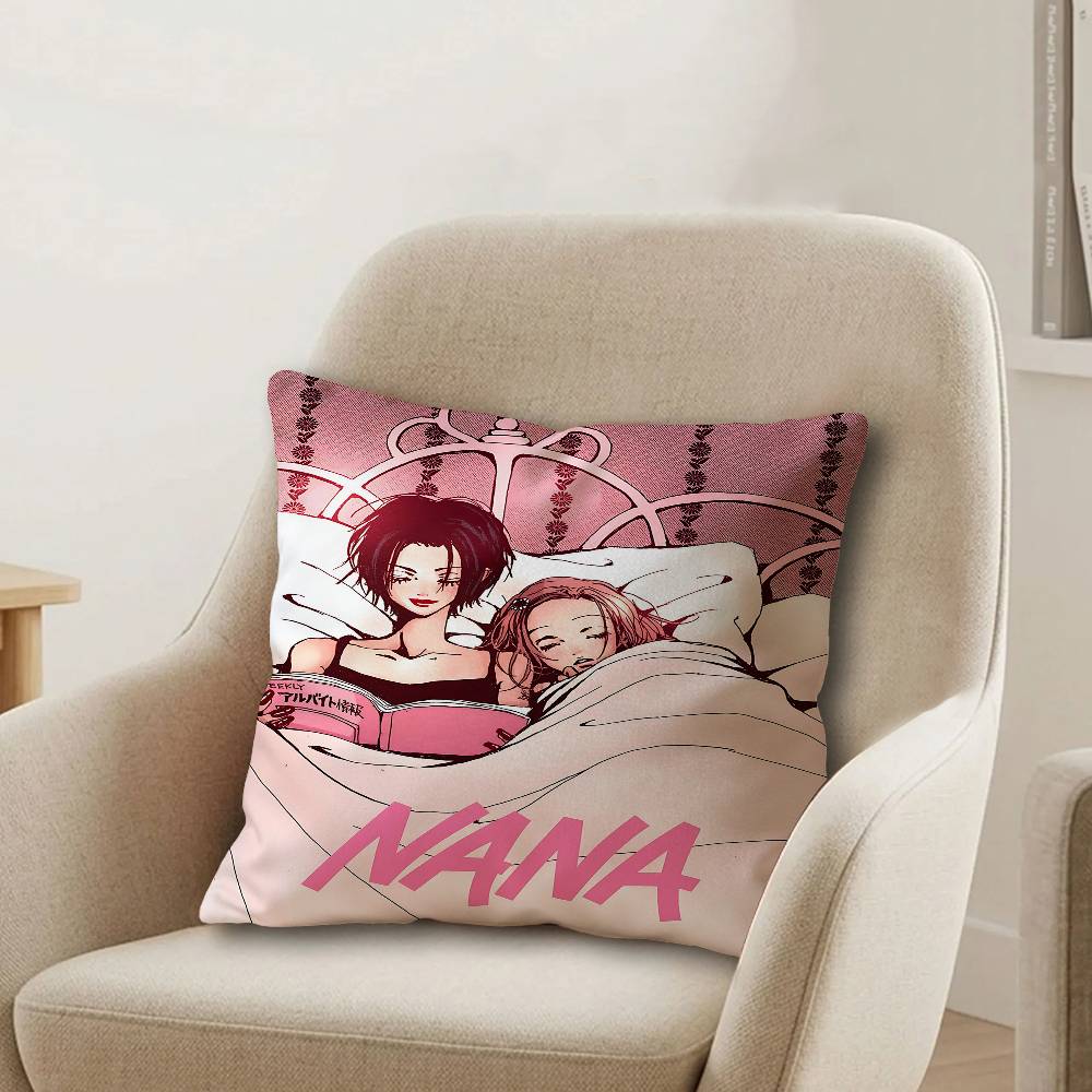 NAna Anime Black SStone cm Cushion Cover Pillow Cover Decor Pillowcase Home Pillowcase for Couch Pillow