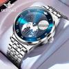 Мужские часы Звездное небо Автоматические механические часы Водонепроницаемые мужские часы Мужские часы