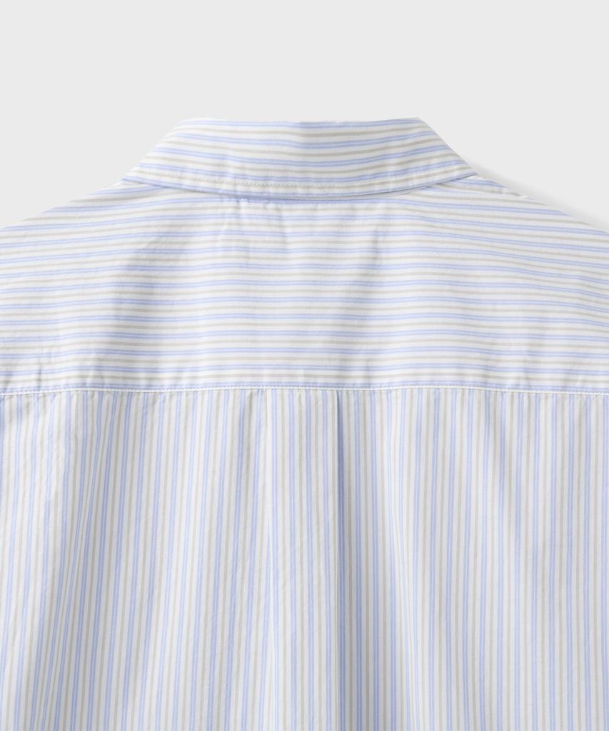 Рубашка Beulaendideu Noble Stripe [Небесно-голубая]