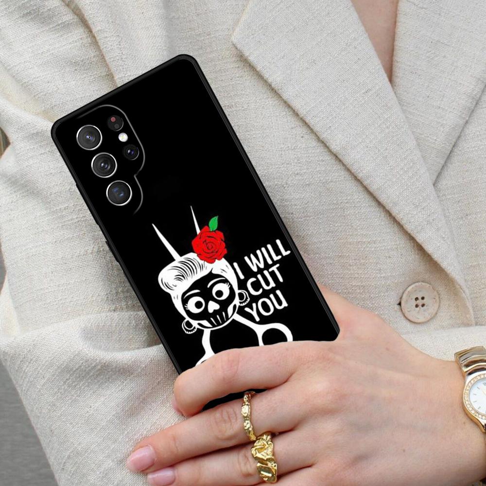 Hair Stylist Hairdresser Cell Phone Case for Samsung Galaxy S26 Ultra S25 S24 S23 S22 S21 S20 Note10 Cover