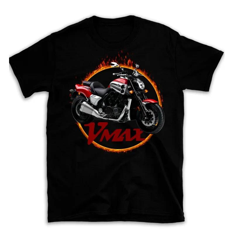 Classic Japanese Motorcycle Vmax VMX 1700 T-Shirt 100% Cotton O-Neck Summer Short Sleeve Casual Mens T-shirt Size S-3XL