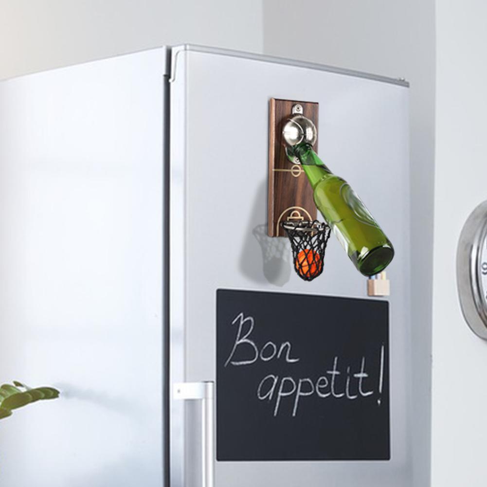 Баскетбольная рамка настенная пивная бутылка легко использовать магнитные наклейки на холодильник подарок на день рождения