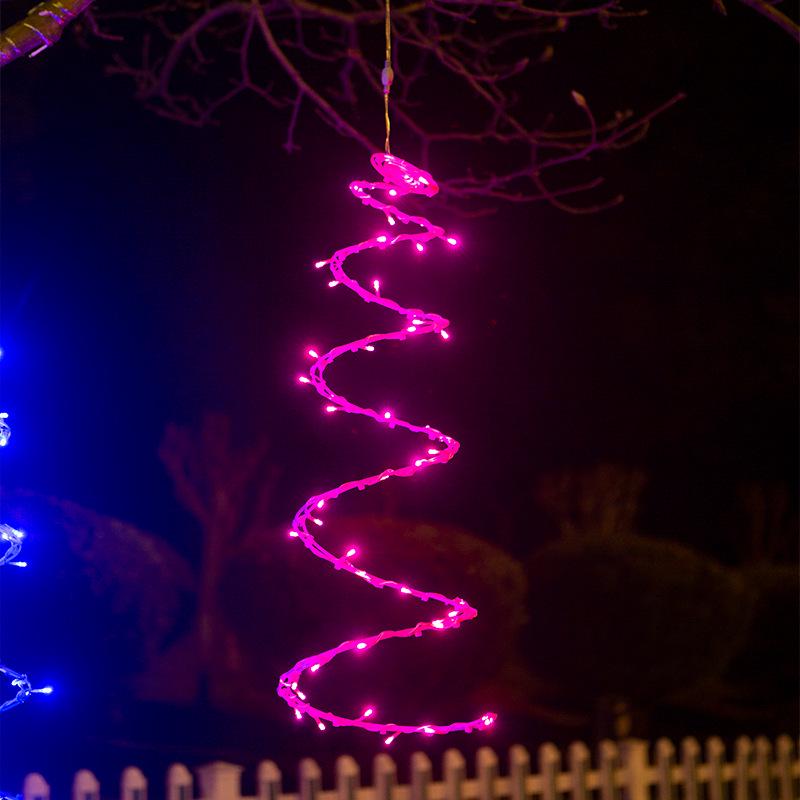 Светодиодные солнечные ротанговые гирлянды для украшения открытого двора и ландшафта