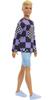 Barbie Ken Fashionista Purple Check As seen in the movie HBV25 / "Barbie"!? [Dress-up doll] [Ages 3+]
