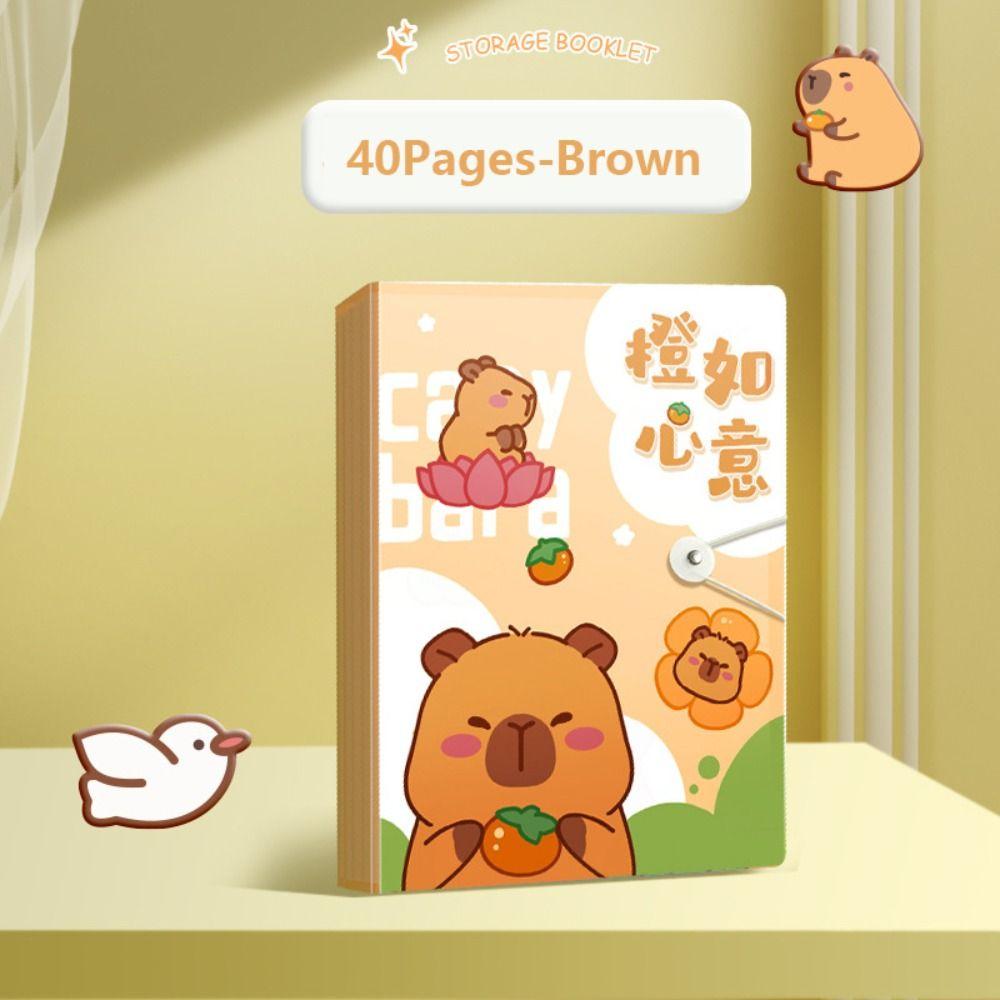 Архивная сумка на 30/40/60 страниц, сумка для файлов «Панда», высококачественный буклет для хранения, подарок для студентов