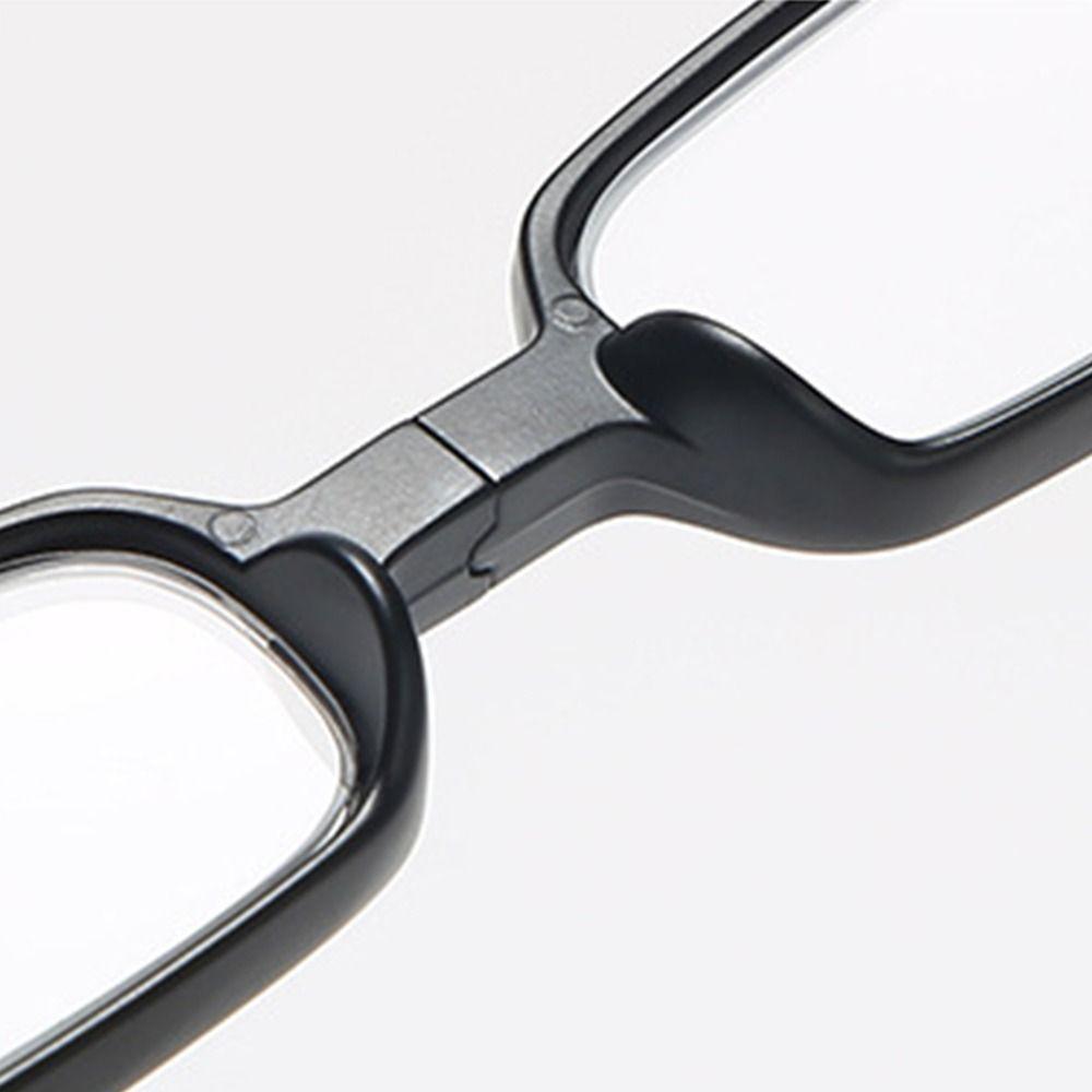 Очки для чтения с зажимом для ручки, очки для дальнозоркости, поворотные на 360 ° очки для чтения, портативные складные очки с защитой от синего света