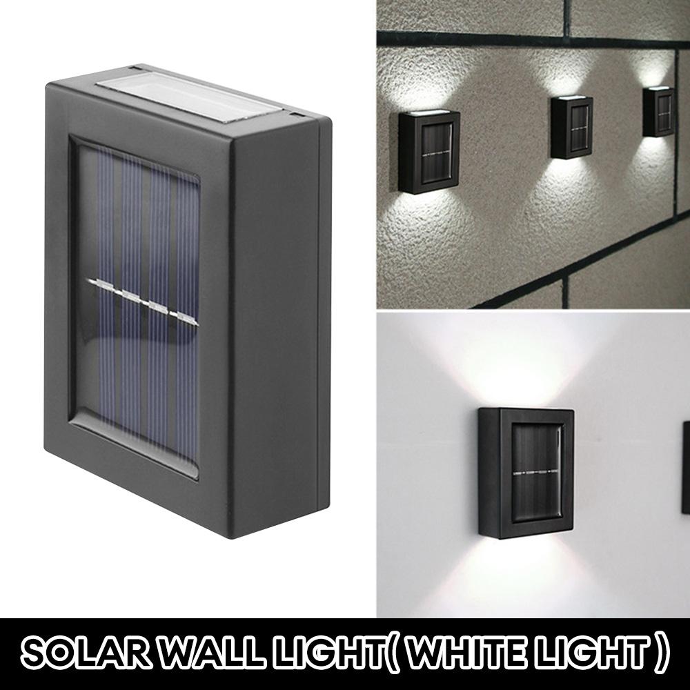 Wall Solar Light Waterproof Garden Solar LED Light Up and Down Luminous Solar Light for Outdoor Garden Lighting Street Lamp