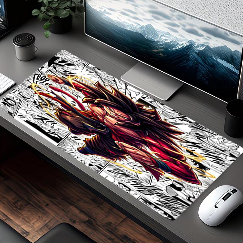DRAGON BALL Print Mouse Pad, for Keyboard Pad Laptop PC Mat for Office Home Use, Desk Decor, Perfect Birthday Gift for Gamers