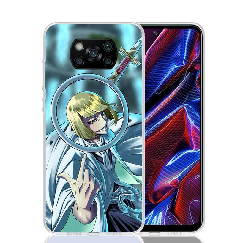 Чехол для телефона Bleach Синдзи Хирако для Xiaomi Poco X7 X6 X5 Pro F7 Ultra Redmi 15C 15 13 13C 12 12C 10 10A 10C 9 9A 9C 9T Cover Poc