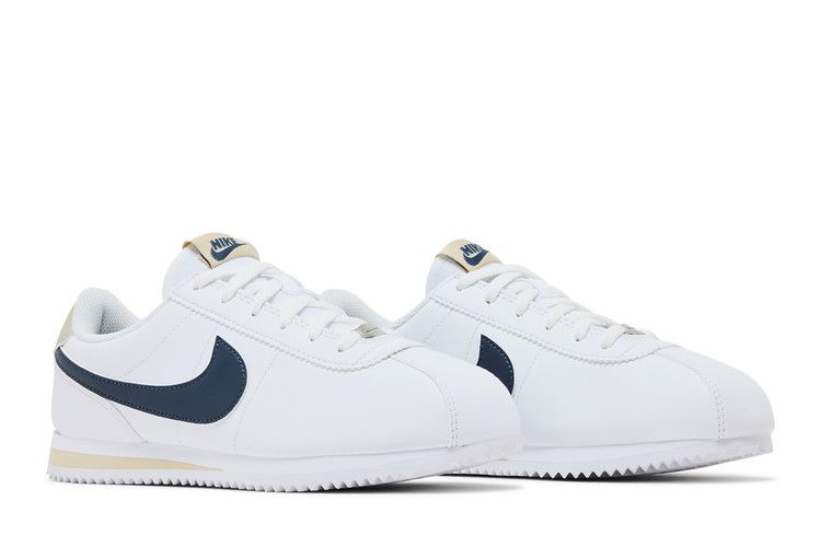 Детские кроссовки Nike Cortez GS 'Белый Хаки Грозовой Синий'