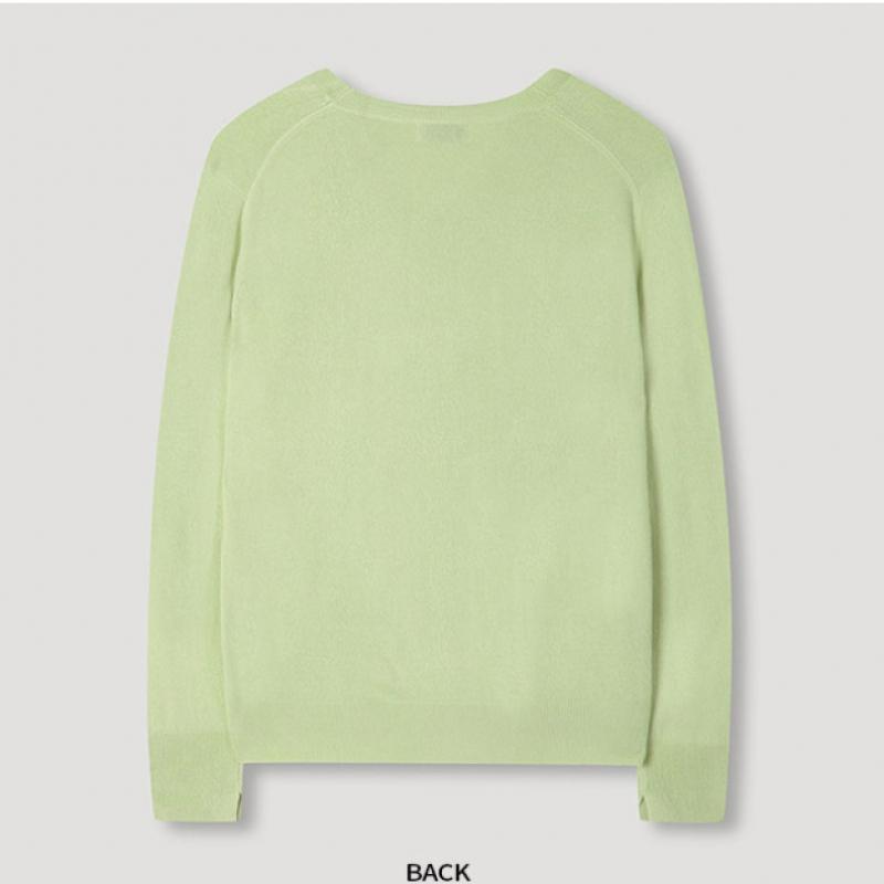 She S miSS Твердый V-образный вырез Трикотаж